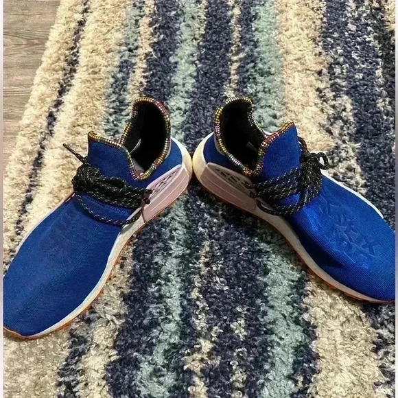 adidas NMD Hu Pharrell Inspiration Pack Powder Blue SIZE 11.5 - Picture 12 of 13